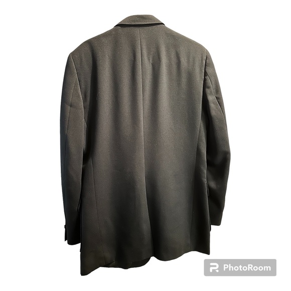 Reed ST James men’s blazer suit, jacket coat navy blue size 42L with gold - Picture 7 of 8